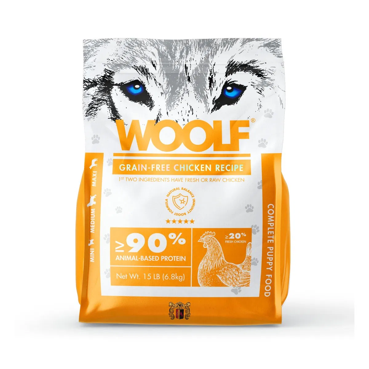 Antioxidant-Rich for Immune Support Grain-Free Senior Pet Dog Food