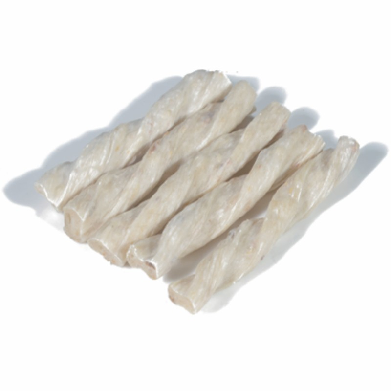 Composite Rawhide Pet Treats Dental Bone Chicken Wraps Rawhide Tripe Stick
