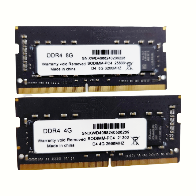 Wholesale DDR4 Laptop Memory Module RAM 4GB 8GB Computer Memory Module 1600MHz 2666mHz 2400MHz 3200mHz