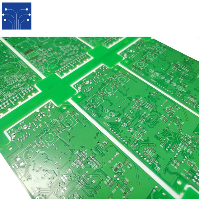 OEM 2 layers HASL lead free pcb  manufacturer with resin process from china