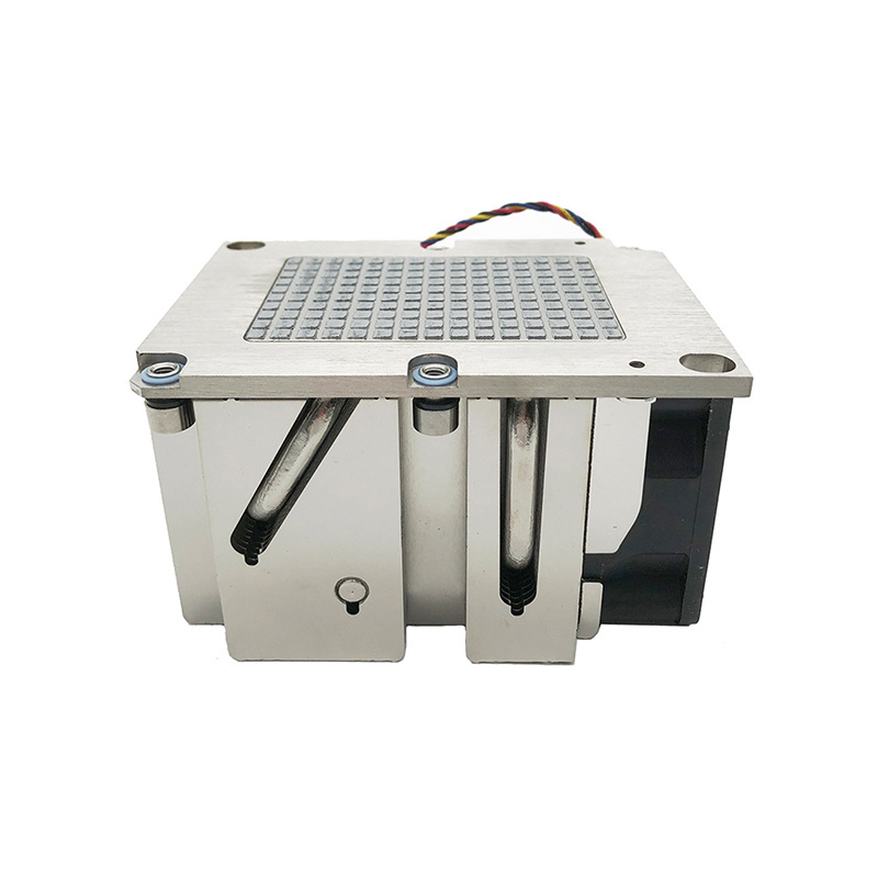 Server Heatsink 205W LGA3647 2U Aluminum Fin 4 Heat Pipe Computer Aluminum Heatsink CPU Cooler