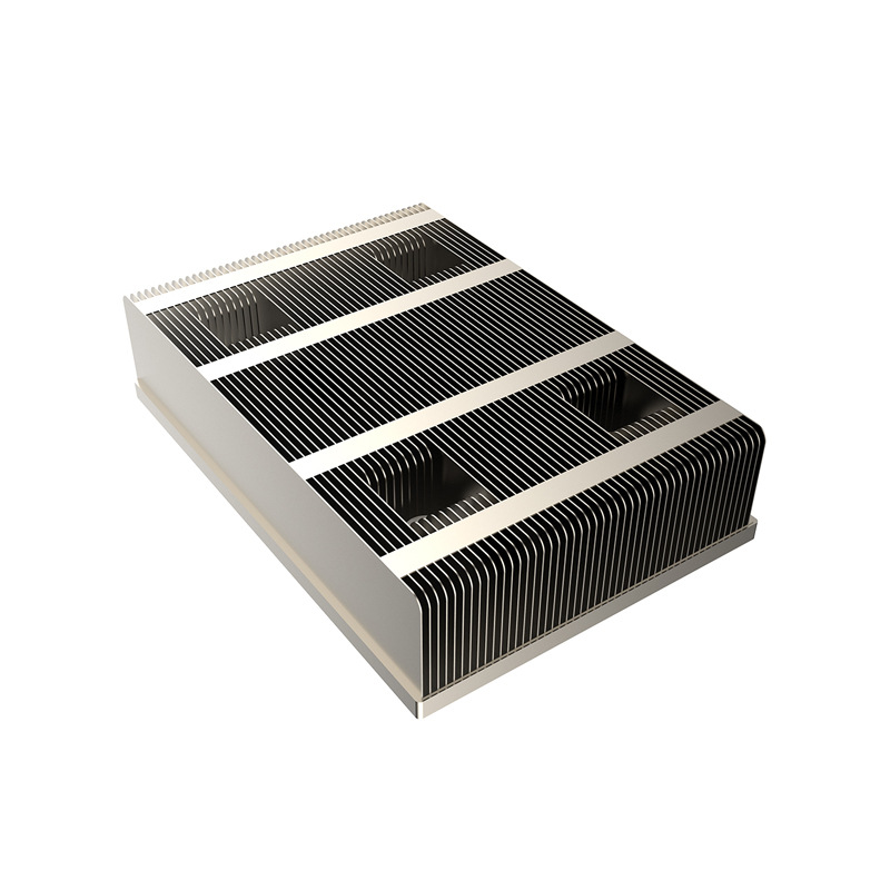 Computer Heatsink 120W BGA 2518 CPU Server Cooler Heatsink 120 * 84 * 28.5mm with Backplate