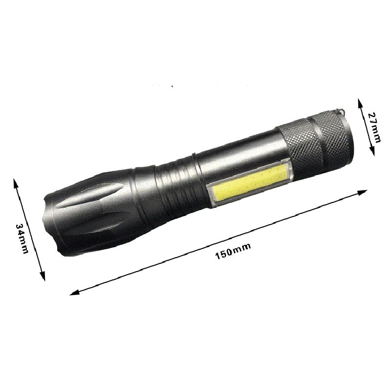 Flashlight operation demonstration