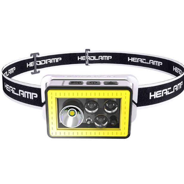 CE Certification 300LM Portable COB LED Sensor Rechargeable Headlamp with Magnet for Camping Manufacturer, Products