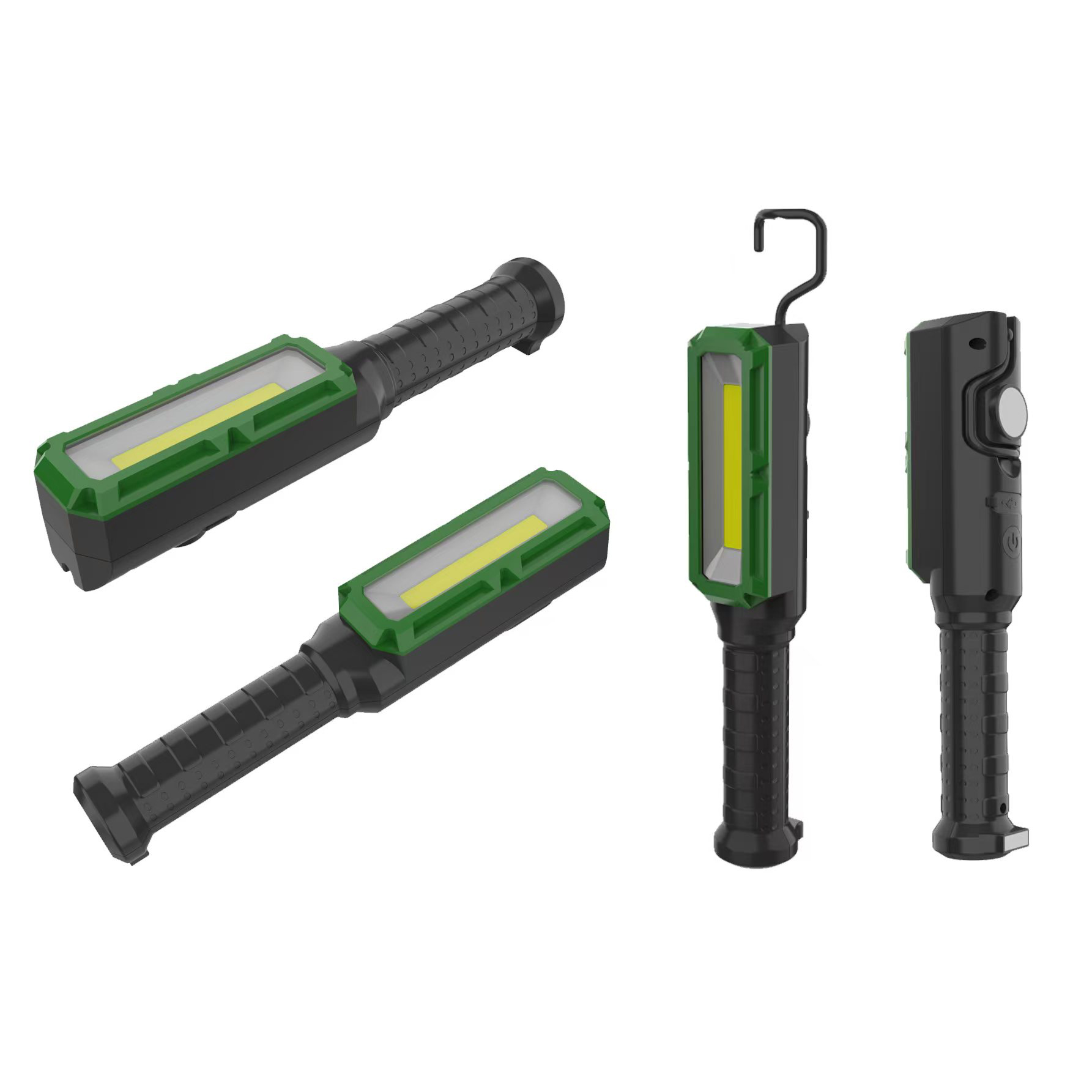 China Leading Handheld Rechargeable COB Work Light With Hook and magnet for Outdoor Repair and Daily Use Manufacturer, Suppliers