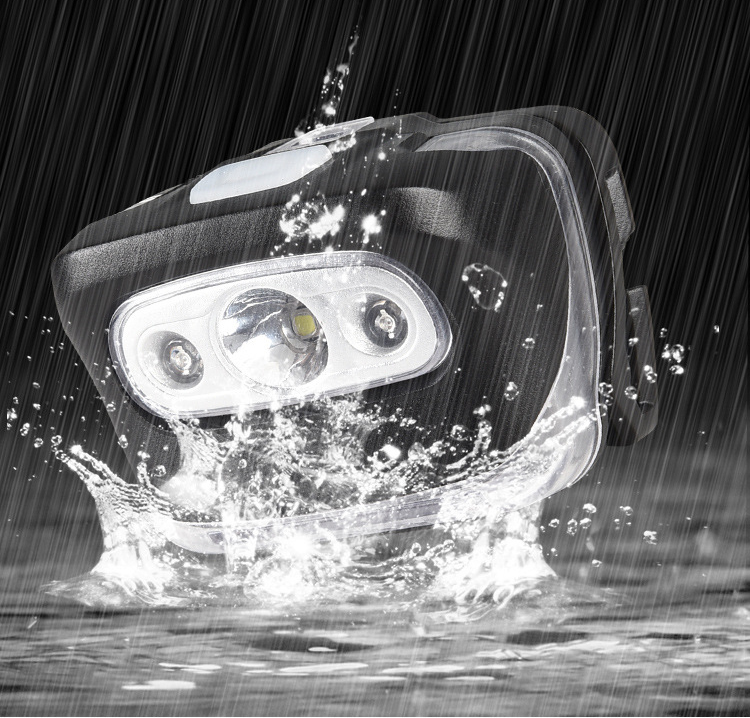 China High-Quality AAA LED Light Ultra Bright Head Lamp with 7 Modes for Family Camping Running Reading Factory, Factories