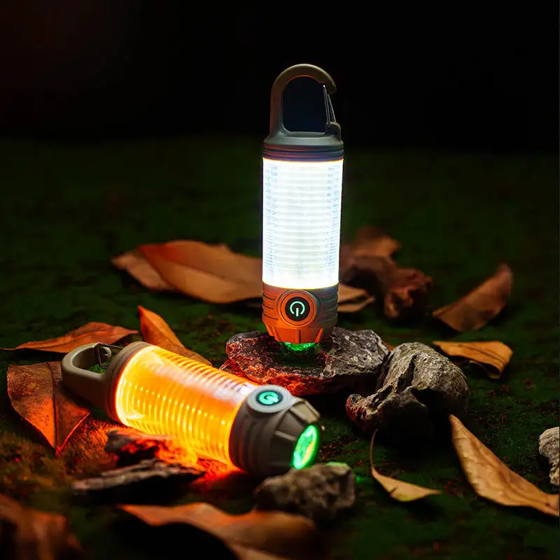 Wholesale Mini multi-functional rechargeable portable camping light with hook for outdoor  Manufacturers, Exporter