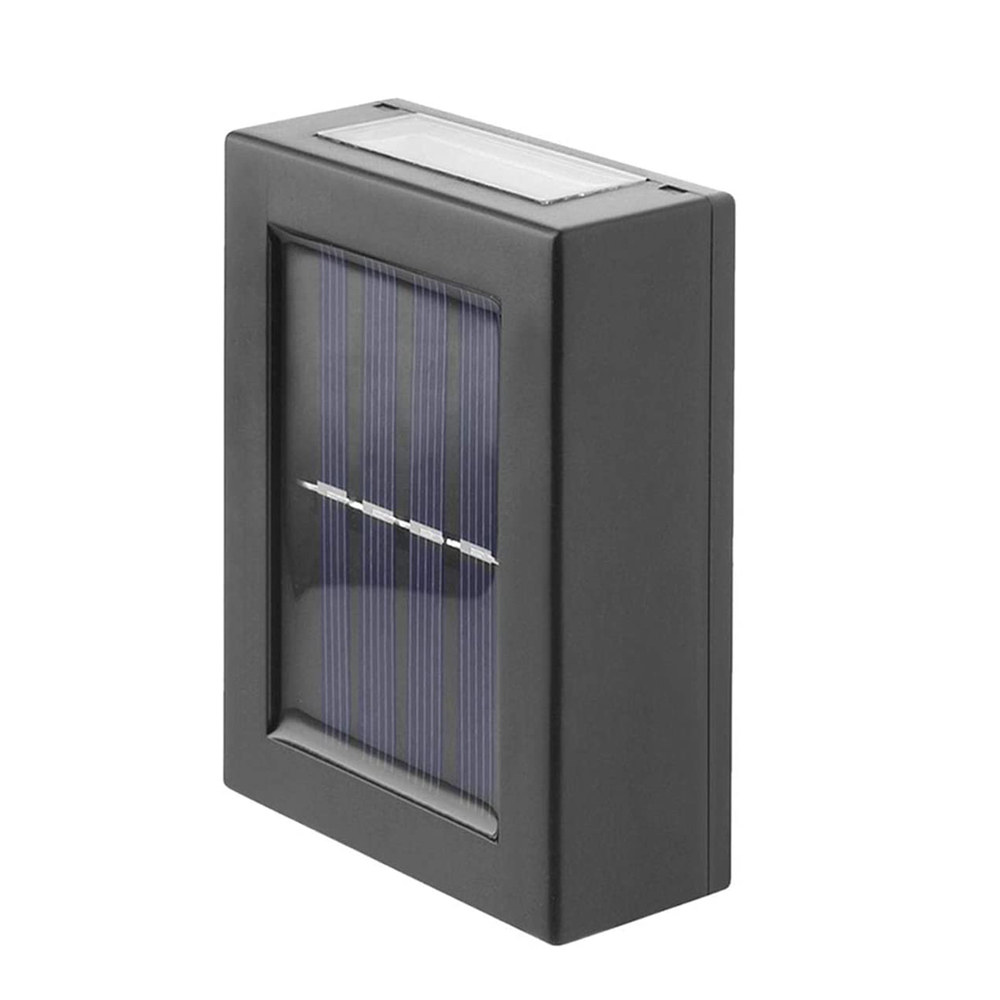 China Outdoor Waterproof ABS Material Solar Up and Down Wall Light Outdoor Waterproof Staircase for Garden Path Yard Patio Driveway Exporters, Product
