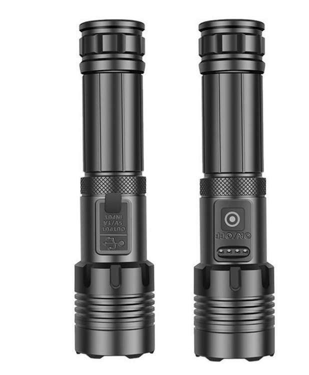 China Top Aluminum SOS rechargeable LED flashlight for camping,hiking,emergencies Factories, Products