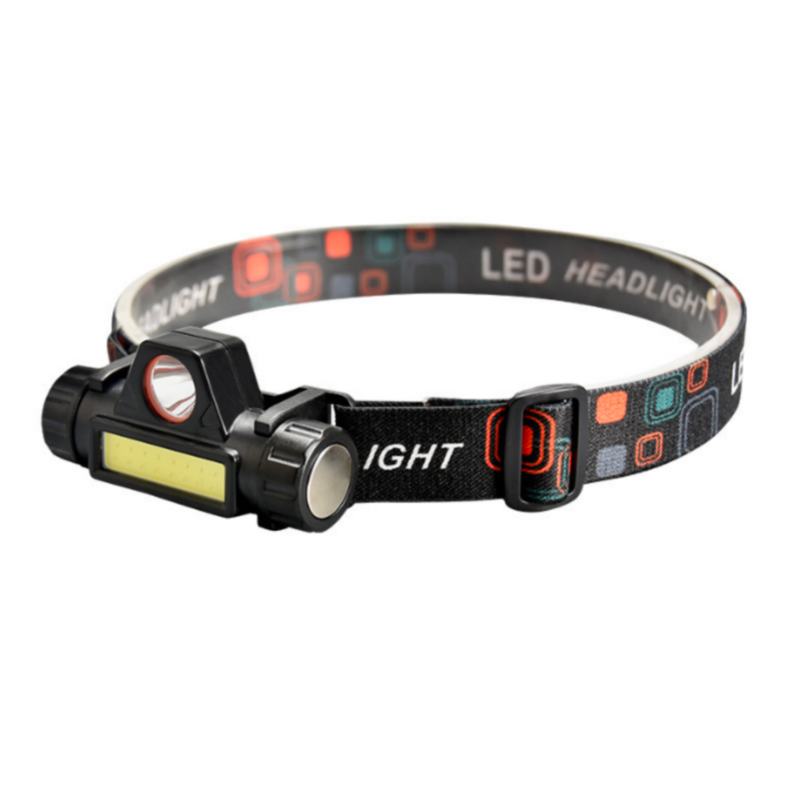 Wholesale 1200mAh 18650 Battery Portable Rechargeable LED Headlamp with Magnet for Camping Working Manufacturer, Supplier