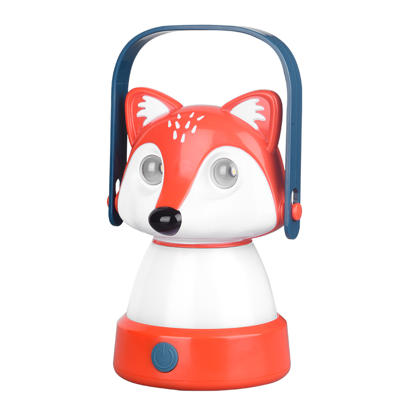 China Leading  Portable Cute Animal Shape 3AA Battery powered Camping tent light with handle   Suppliers, Product