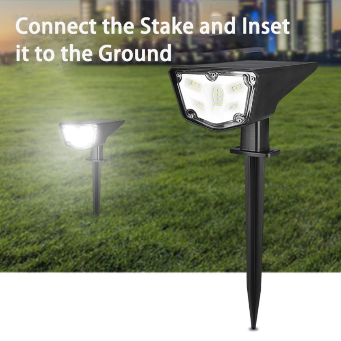 High-Quality Wireless Security Motion Sensor Solar Spot Outdoor Light Waterproof IPX7 for Patio Yard Deck Garage Driveway Door Factories, Exporter