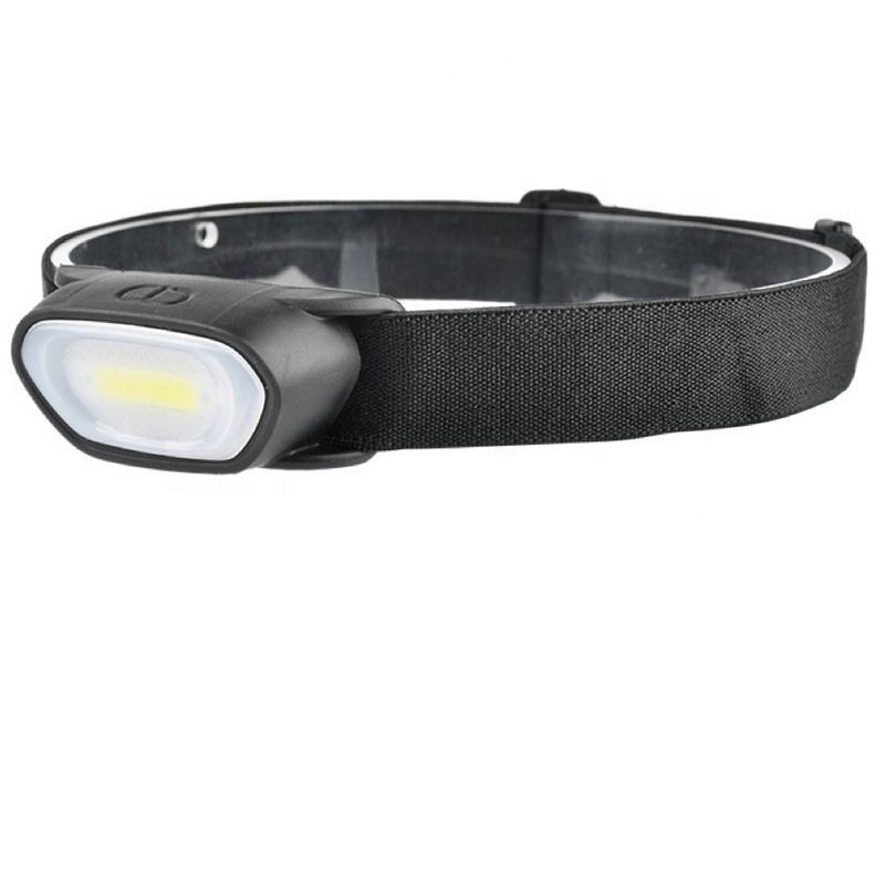 China Leading Hands-free Lightweight Ipx4 Waterproof Led Cob Headlamp with 2 AAA battery for Outdoor Camping Hiking Fishing Manufacturers, Product