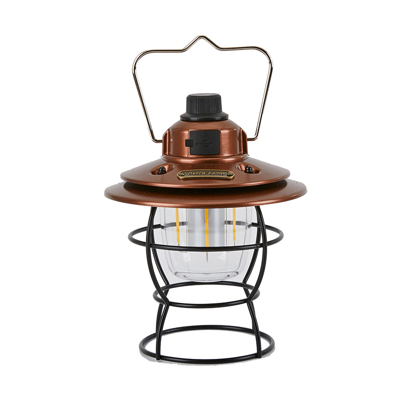 China Top Nordic Hanging Warm Lights Vintage Rustic Battery Powered Dimmer Lamp for Camping Suppliers, Exporters