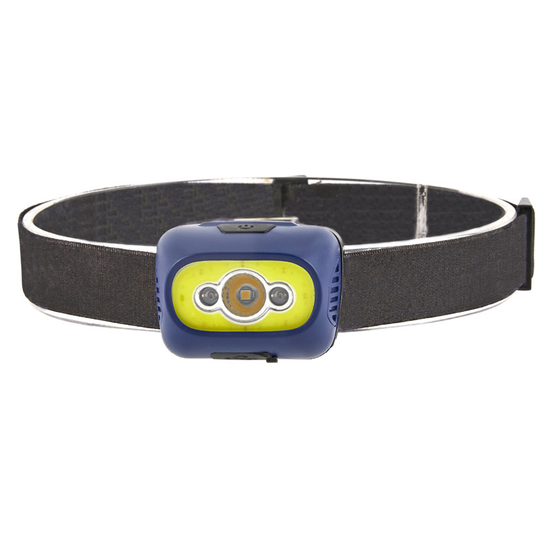China Outdoor Waterproof High Power COB Headlamp Rechargeable with Red Light for Hiking Camping Manufacturer, Manufacturers