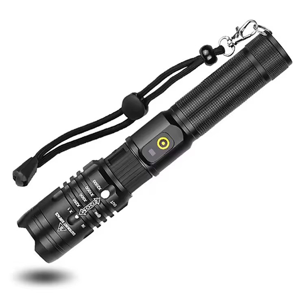 China High-Quality Rechargable P50 LED flashlights with Power Indication, for outdoor activities Manufacturer, Exporters