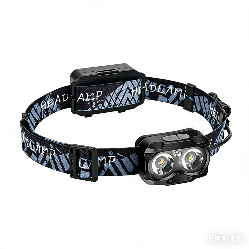 Best   Multi-Source Light Dual Power LED Sensor Headlamp with Backpack Light for outdoor Manufacturer, Products