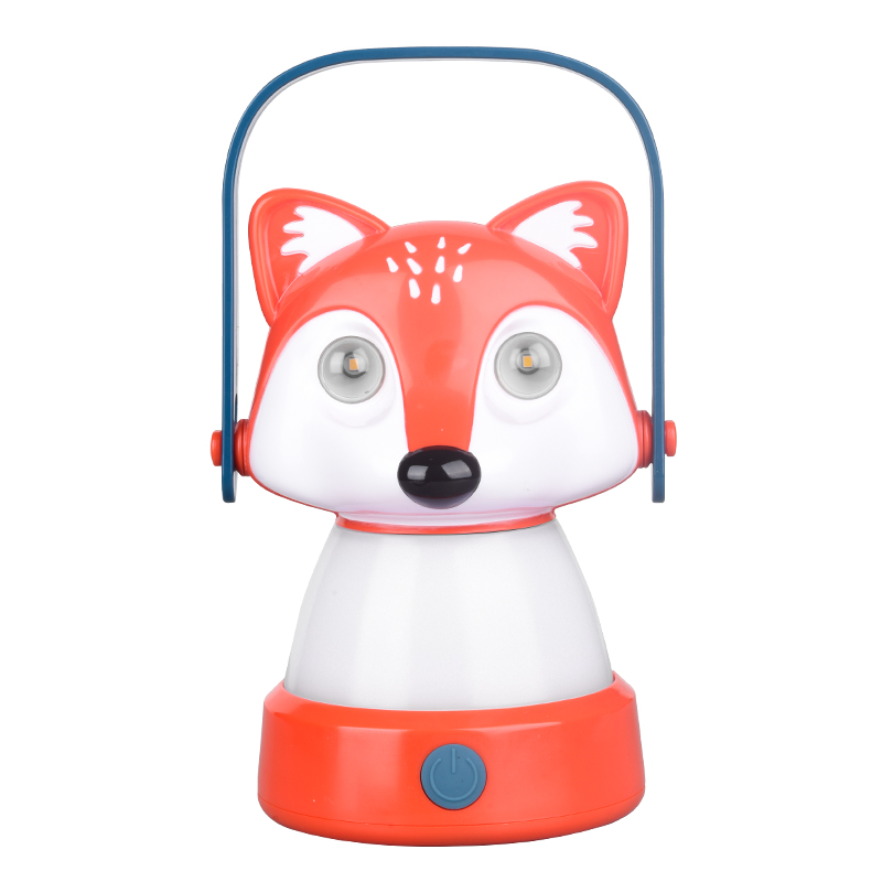 China Leading  Portable Cute Animal Shape 3AA Battery powered Camping tent light with handle   Suppliers, Product