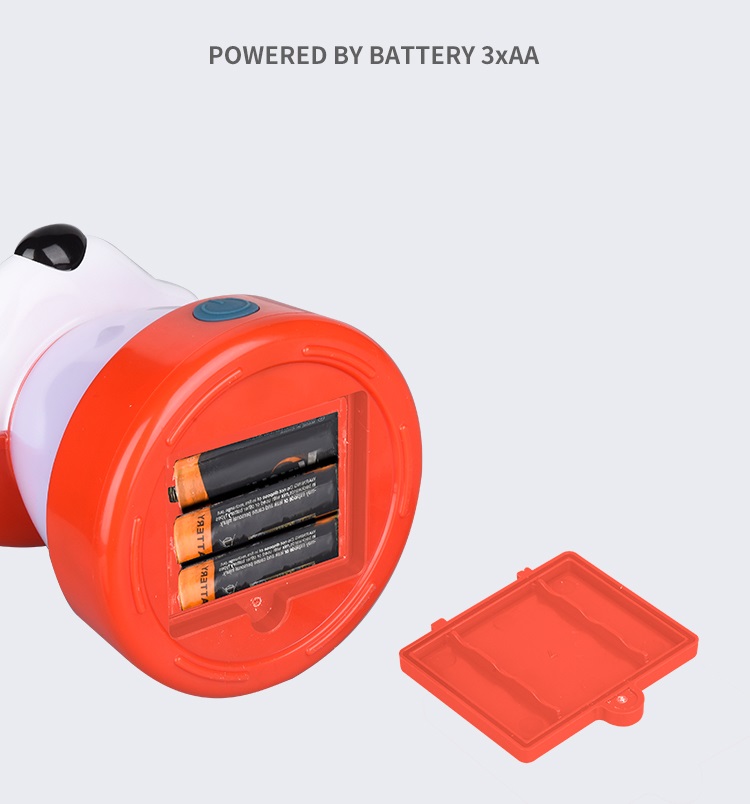China Leading  Portable Cute Animal Shape 3AA Battery powered Camping tent light with handle   Suppliers, Product