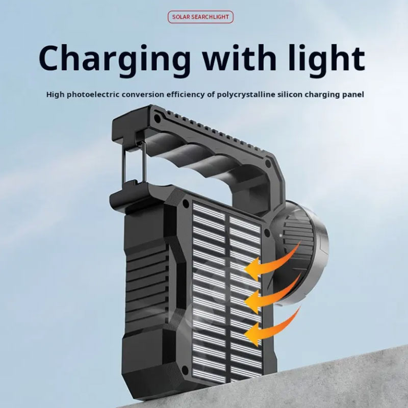 Best  Multifunctional Portable Solar Power work light with strong flashlight for outdoor  Manufacturers, Product