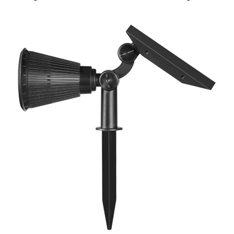 High-Quality Solar Spot Lights Outdoor 2-in-1 Colored Adjustable 7 LED Waterproof Security Tree Spotlights Lawn Step Walkway Garden Changing & Fixed Color Supplier, Products