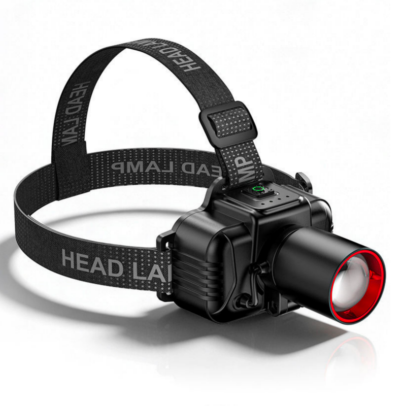 Global Leading 350LM 18650 Lithium Battery Zoomable Led Headlamp Type C for Outdoor Night Working Suppliers, Products