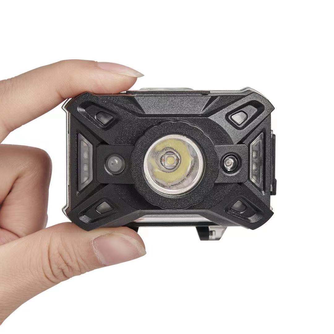 High-Quality Shockproof Type-C Charging Battery Indictor Sensor Headlamp with Red Light for Adults Kids Camping Manufacturers, Products