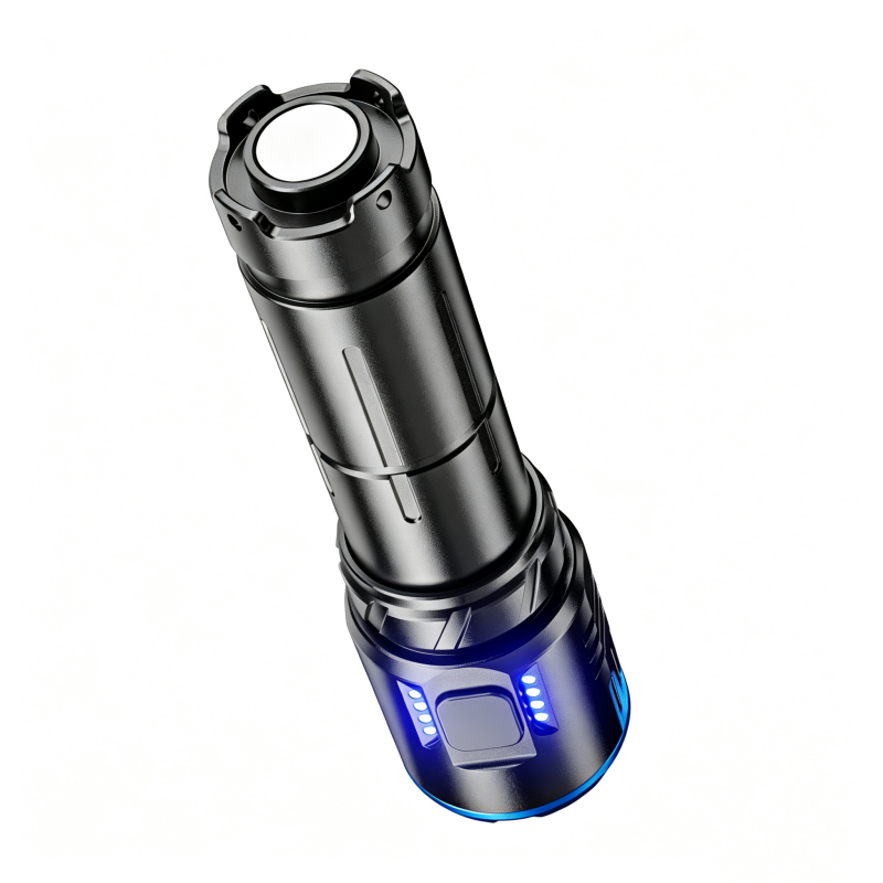 Wholesale Outdoor Aluminum Led Rechargeable High Power Flashlight 2000 Lumen with Magnet and Clip Manufacturers, Factory