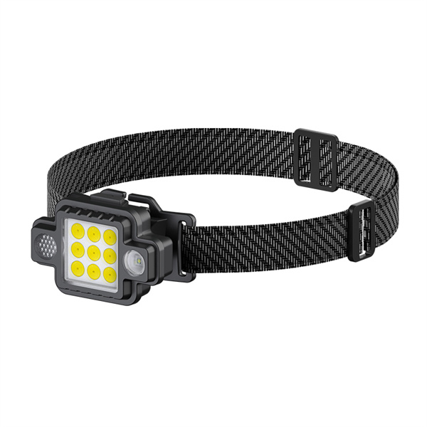 Best Type C rechargeable work light  Magnetic  multifunction COB headlamp with Red- blue light warning light Exporters, Product