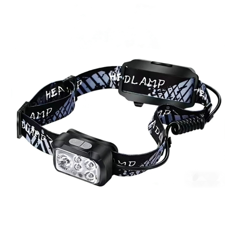 OEM Usb C Rechargeable Outdoor Hiking Camping Led Headlamp Headlight With Sensor For Mountain Exporter, Product