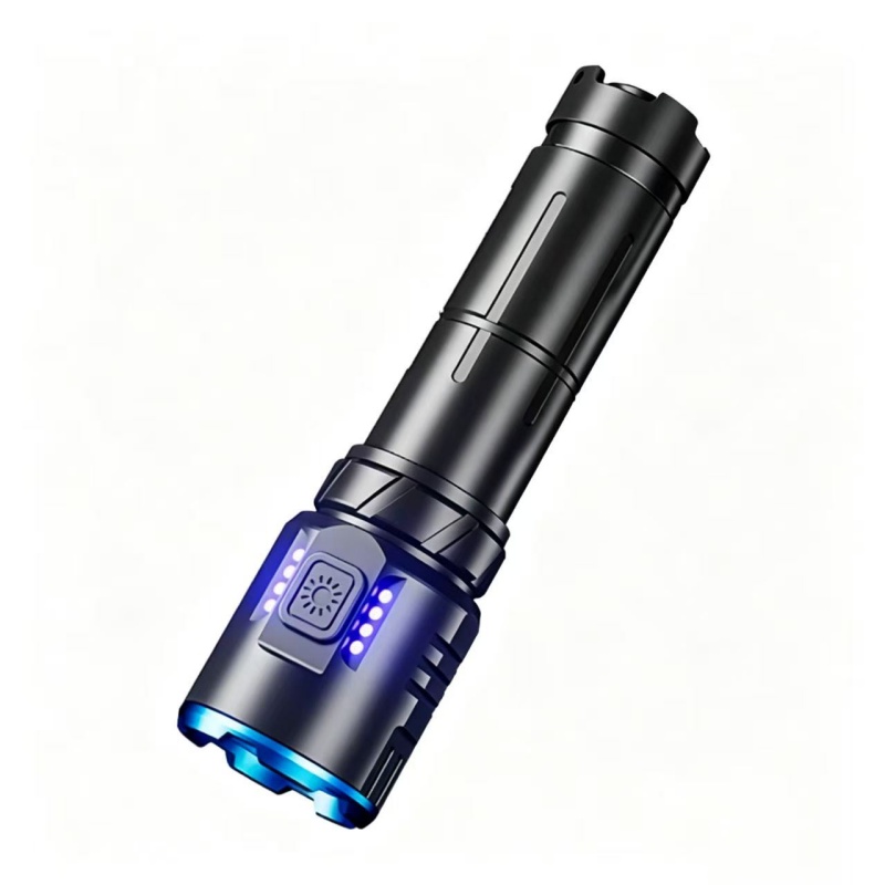 Wholesale Outdoor Aluminum Led Rechargeable High Power Flashlight 2000 Lumen with Magnet and Clip Manufacturers, Factory