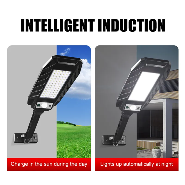 China Top LED Wireless IP64 Remote Control Adjustable Solar Street Light with Motion sensor Manufacturers, Exporters