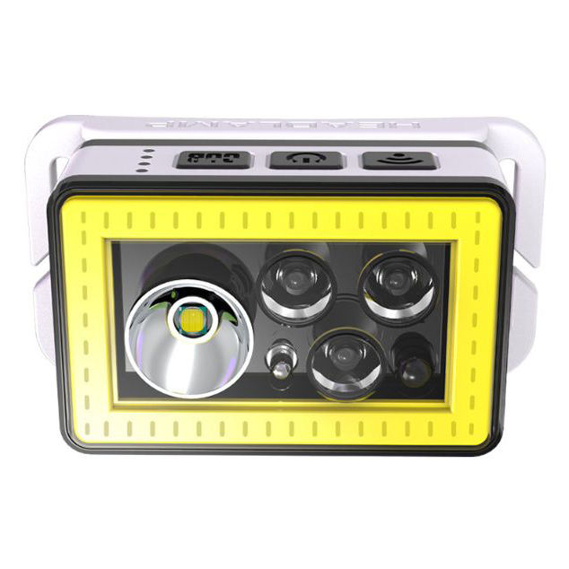 CE Certification 300LM Portable COB LED Sensor Rechargeable Headlamp with Magnet for Camping Manufacturer, Products