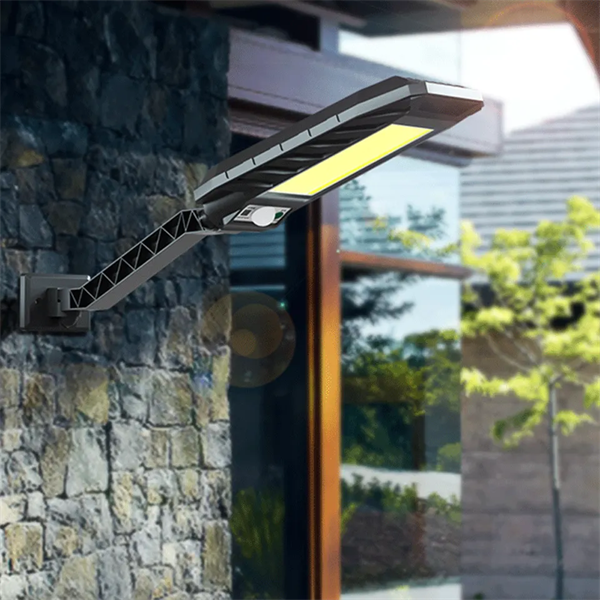 High-Quality Outdoor Waterproof  Motion Sensor  COB Adjustable Solar Street Lights With Remote Control Supplier, Products