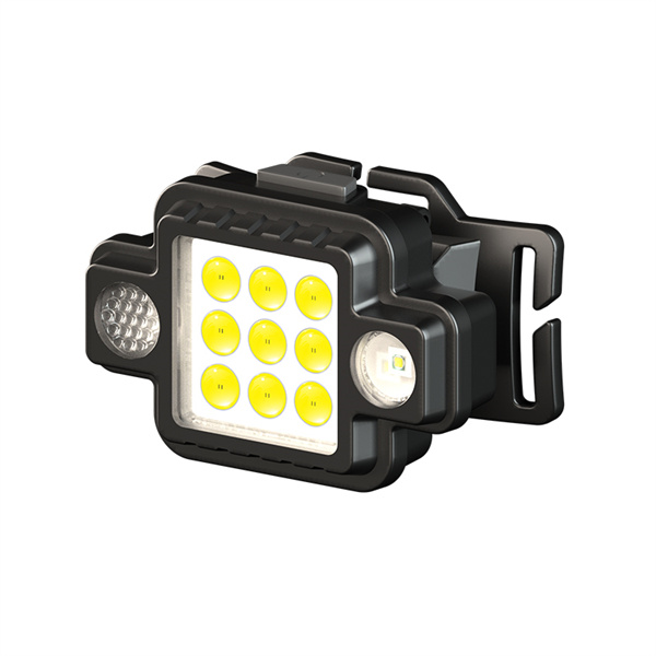 Best Type C rechargeable work light  Magnetic  multifunction COB headlamp with Red- blue light warning light Exporters, Product