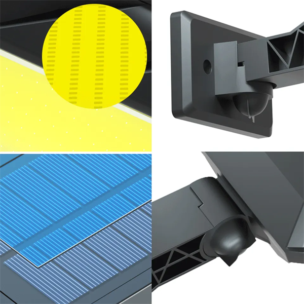 High-Quality Outdoor Waterproof  Motion Sensor  COB Adjustable Solar Street Lights With Remote Control Supplier, Products
