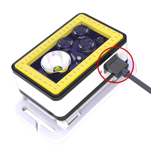 CE Certification 300LM Portable COB LED Sensor Rechargeable Headlamp with Magnet for Camping Manufacturer, Products