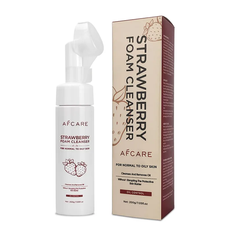 Strawberry Facial Mousse Cleanser 1