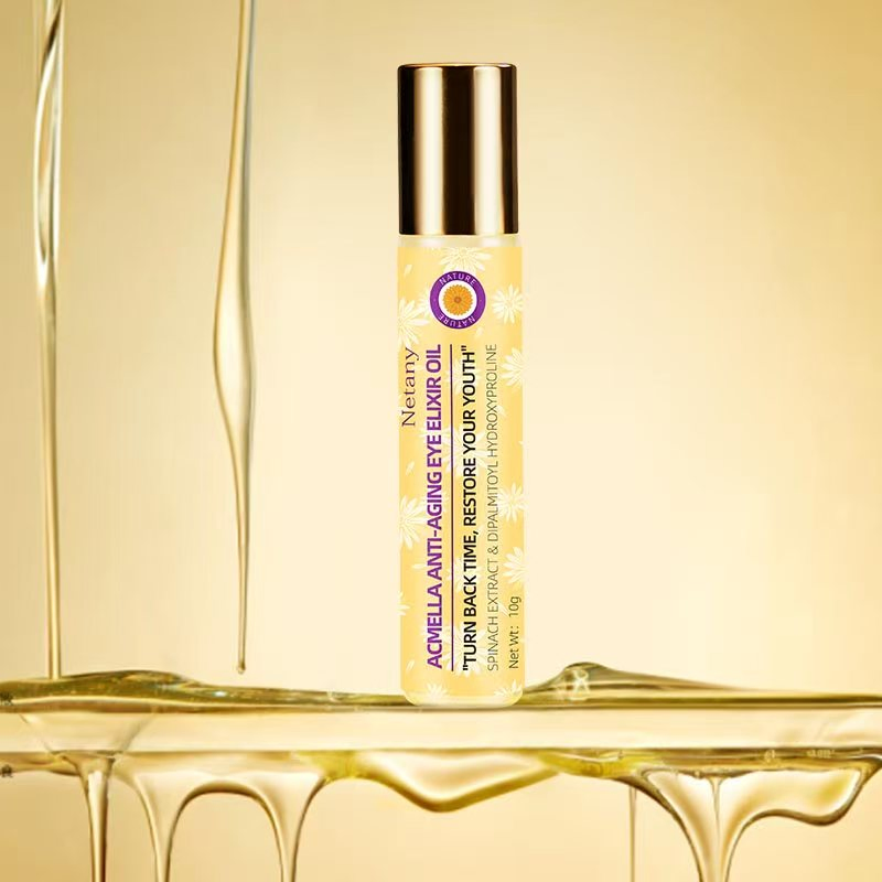 Organic Natural Plant Extract Eye Care Serum Reduces Fine Lines and Wrinkles for Youthful Eyes