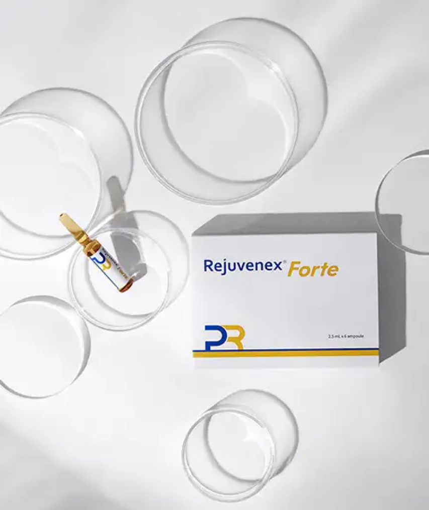 Rejuvenex Forte Pdrn 2.5ml*5vials Tissue Repair Cell Regeneration Reviving Youthful Firm Hydration