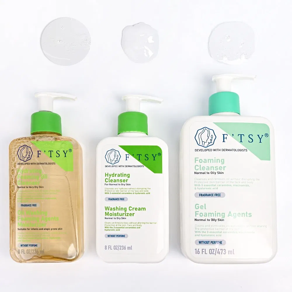 Custom Moisturizing Nourishing Face Wash Gel Deep Cleansing Oil Washing Foaming Agents Moisturizer