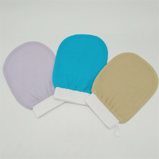 Turkish Bath Kessa Scrub Viscose Hammam Remove Dead Skin Exfoliating Mitt