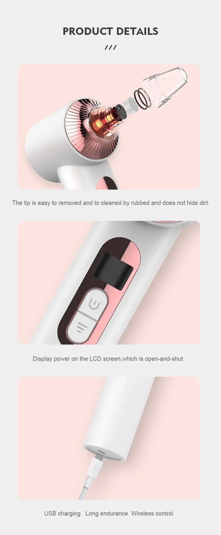 Vacuum Blackhead Remover Detail 10