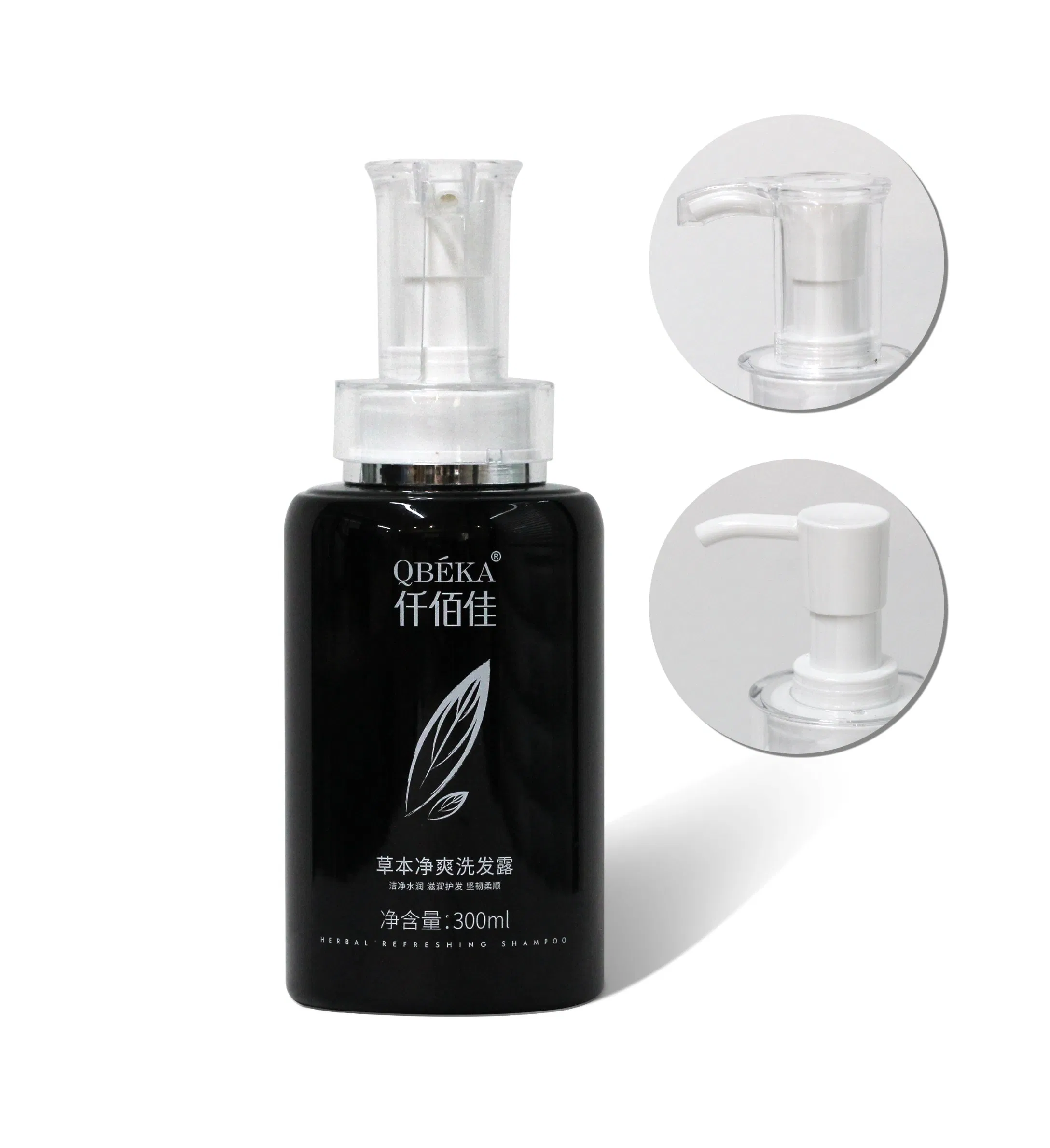 Qbeka Herbal Refreshing Shampoo Anti-Hair Loss Growth Repair Follicles Regrowth Increase Volume