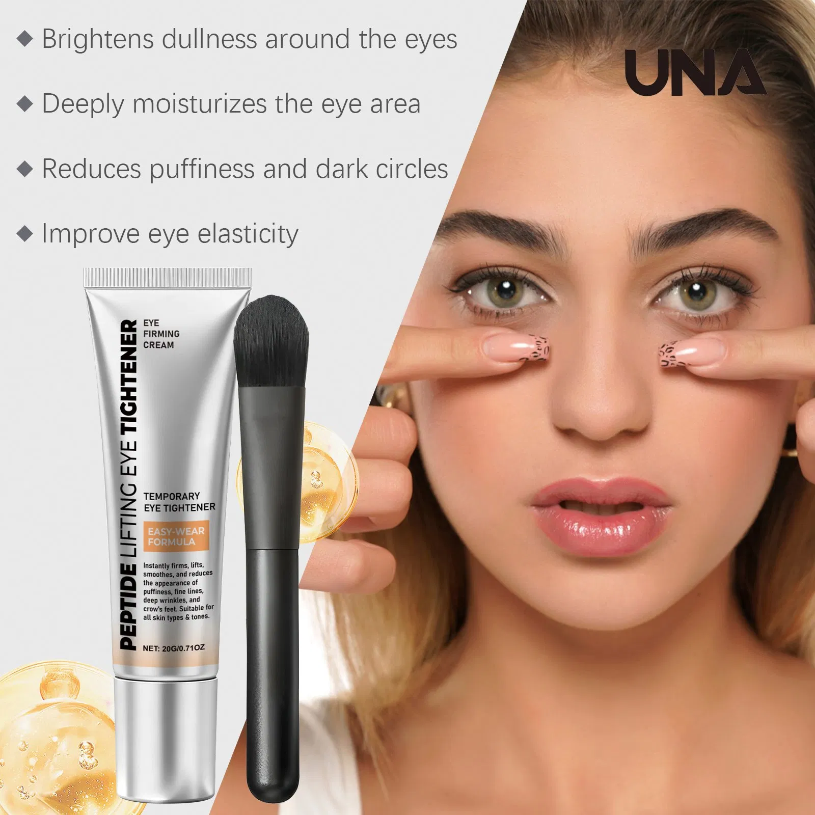 Eye Cream - Gently Cares for, Nourishes and Hydrates Smooth Eye Area Skin, Soft and Moisturizing Daily Care Cream