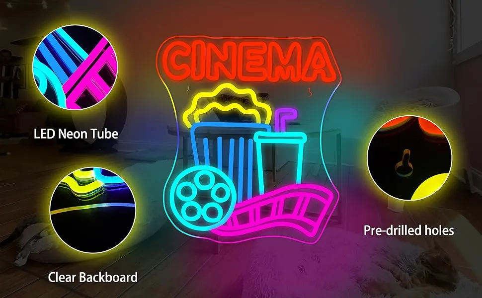 Cinema Neon Light 2