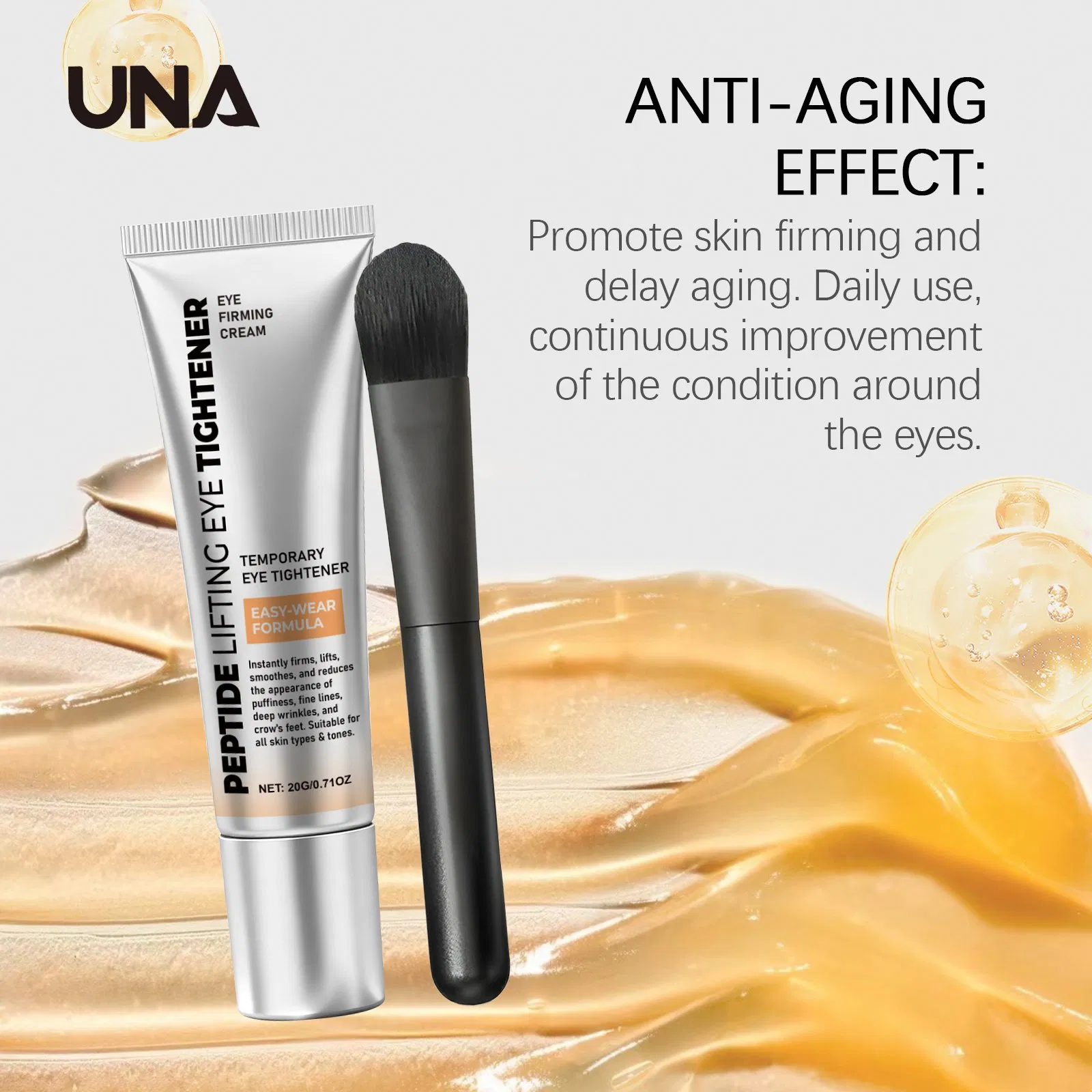 Eye Cream - Gently Cares for, Nourishes and Hydrates Smooth Eye Area Skin, Soft and Moisturizing Daily Care Cream