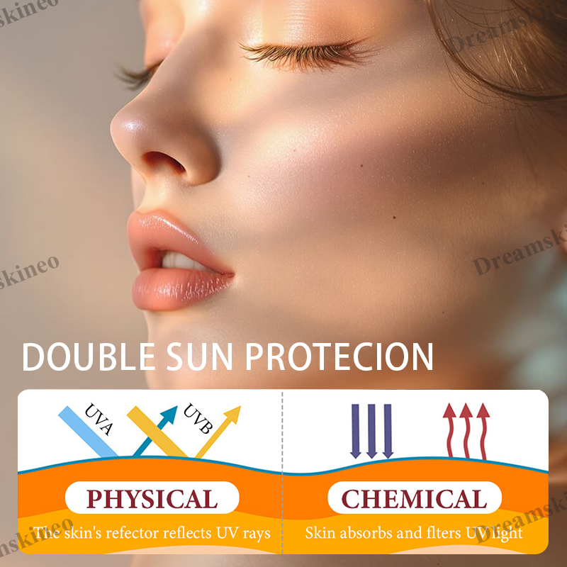 Private Label Sunscreen Spf30 50 Cruelty-free Vegan Reef Safe Mineral Chemical Broad Spectrum Oem Lotion Cream Sunblock Uv