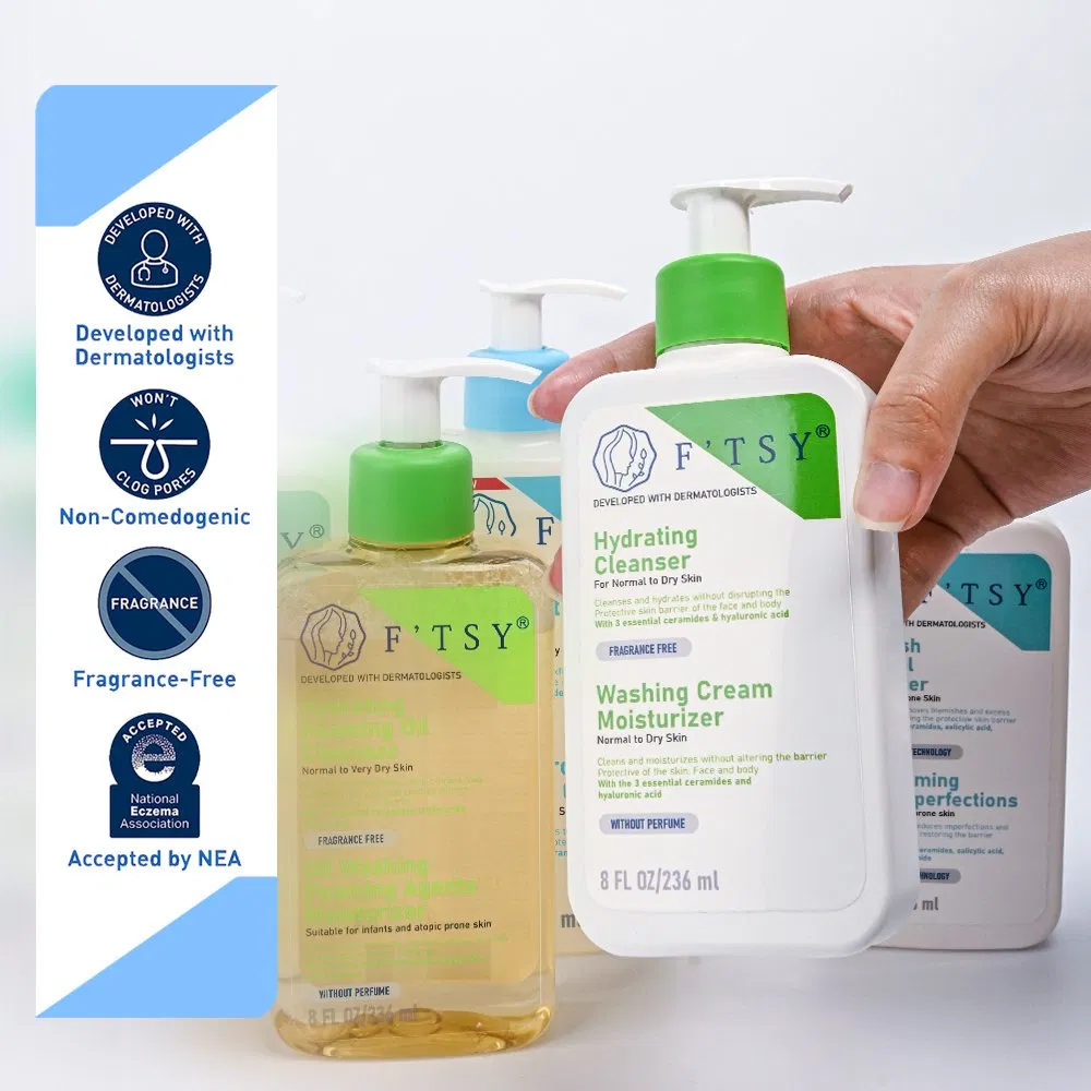 Custom Moisturizing Nourishing Face Wash Gel Deep Cleansing Oil Washing Foaming Agents Moisturizer