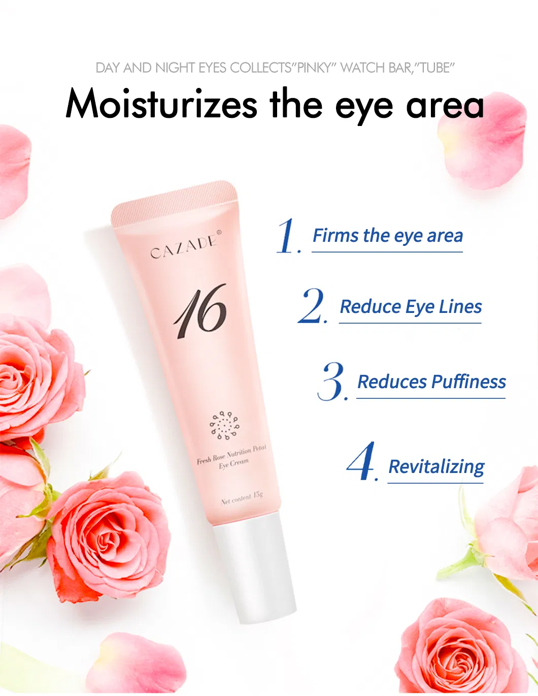Herbal Flower Moisturizing Eye Treatment